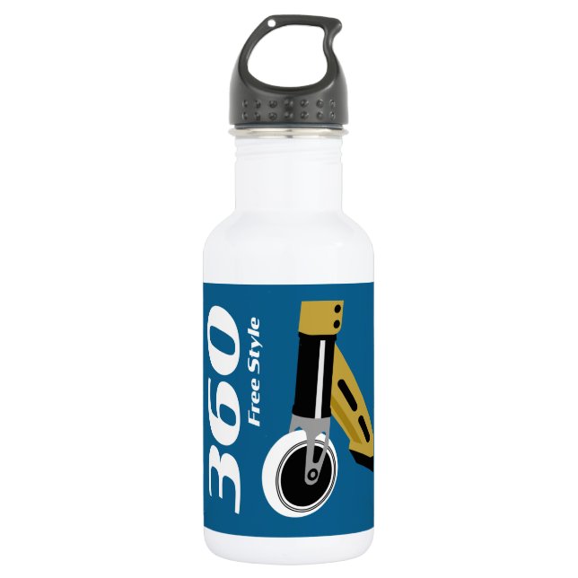 Pro Scooter Free Rider Tricks  532 Ml Water Bottle (Front)