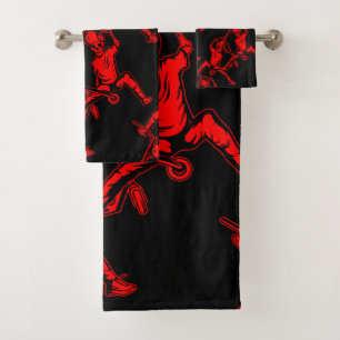 Pro Scooter Free Rider Tricks Bath Towel Set
