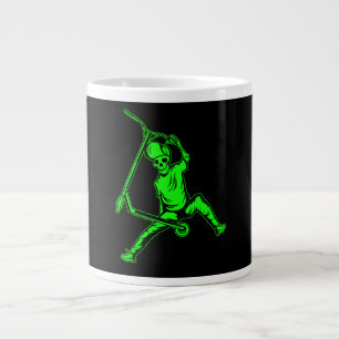 Pro Scooter Free Rider Tricks Large Coffee Mug