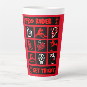 Pro Scooter Free Rider Tricks Latte Mug