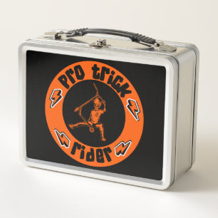 Pro Scooter Free Rider Tricks Metal Lunch Box