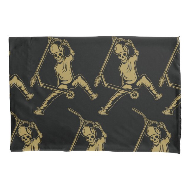 Pro Scooter Free Rider Tricks Pillowcase (Front)