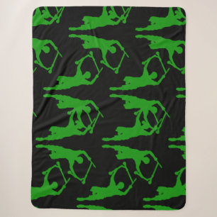 Pro Scooter Free Rider Tricks Sherpa Blanket