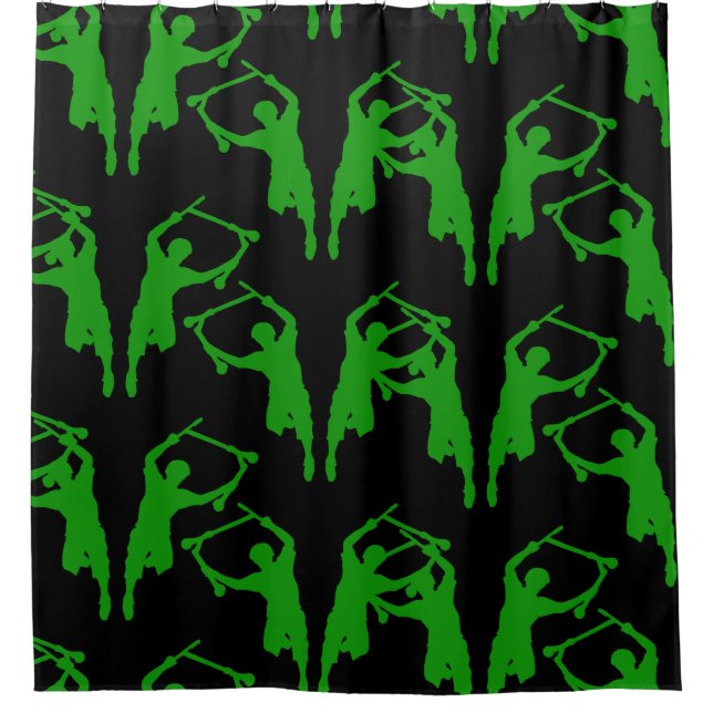 Pro Scooter Free Rider Tricks Shower Curtain (Front)