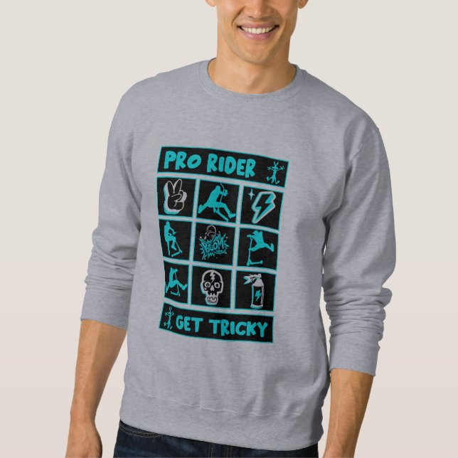 Pro Scooter Free Rider Tricks Sweatshirt (Front)