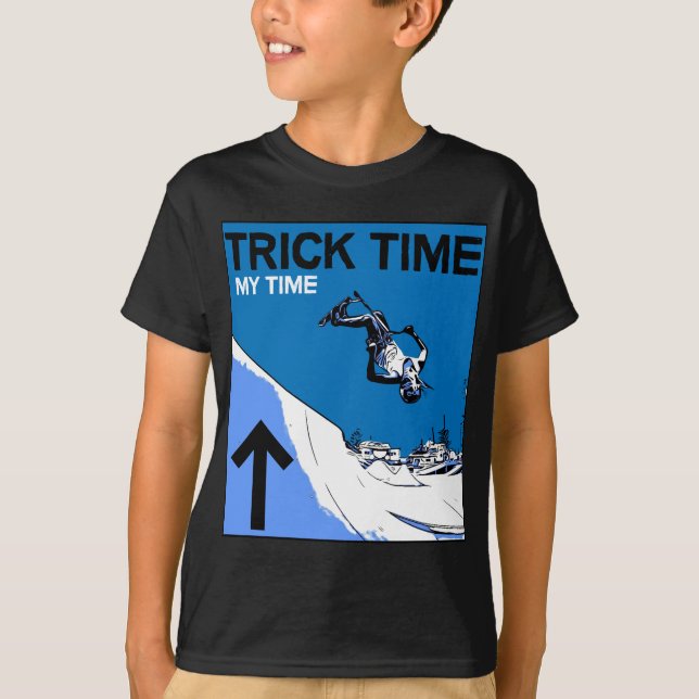 Pro Scooter Free Rider Tricks T-Shirt (Front)