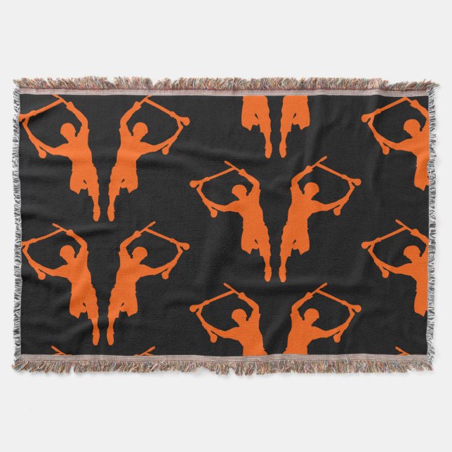 Pro Scooter Free Rider Tricks Throw Blanket (Front)