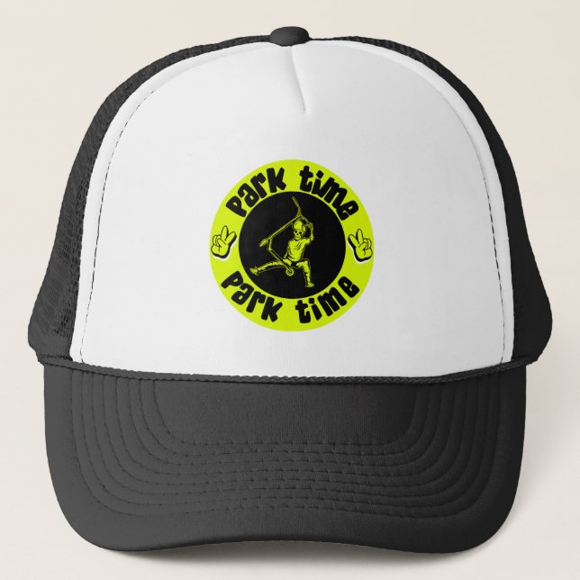 Pro Scooter Free Rider Tricks Trucker Hat (Front)