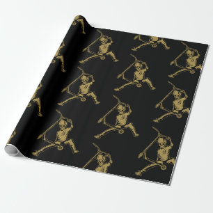 Pro Scooter Free Rider Tricks Wrapping Paper