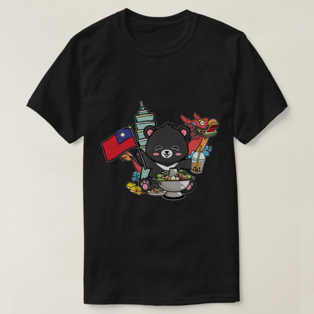 Pro Taiwan Shirt T-Shirt (Design Front)
