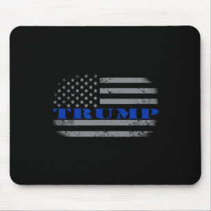 Pro Trump Political American Flag T Shirt - Thin B Mouse Mat