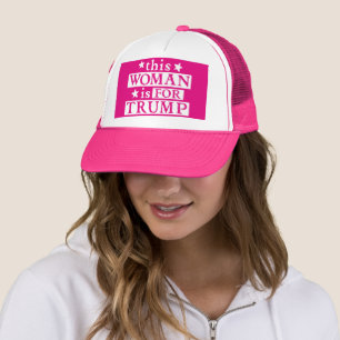 pro Trump - this Woman is for Trump Cap