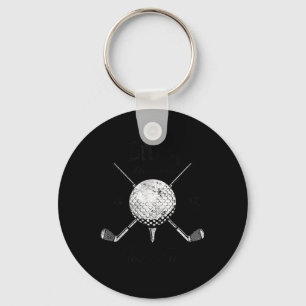 Pro Trump Vintage University Golf Team Funny Gift Key Ring