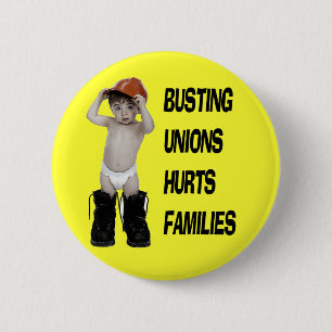 PRO UNION 6 CM ROUND BADGE