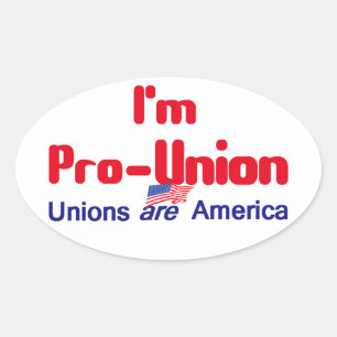 Pro Union Sticker