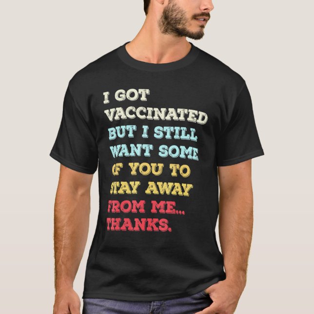 Pro Vaccination Pro Vax Team Vax T-Shirt (Front)