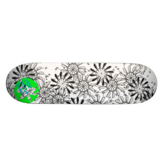 Pro Voca Design Pinflower Dos Skateboard