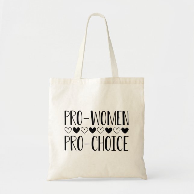 Pro Women Pro Choice Tote Bag (Front)
