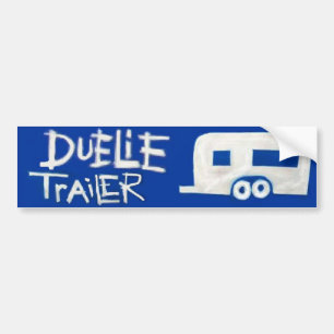 Pro-Wrestler Duelie Trailer Bumper Sticker