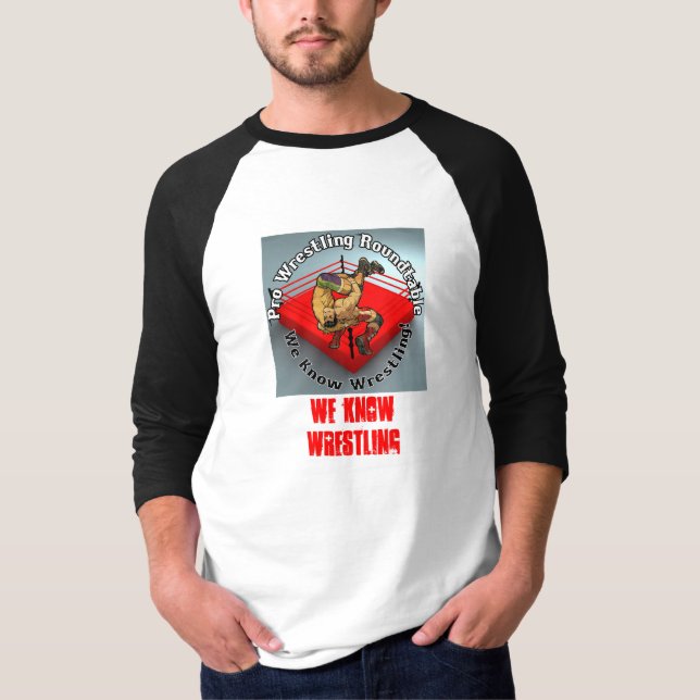 PRO WRESTLING ROUNDTABLE SHIRT 2 (Front)