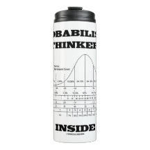 Probabilistic Thinker Inside Bell Curve Humour