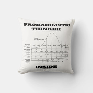 Probabilistic Thinker Inside Normal Distribution Cushion