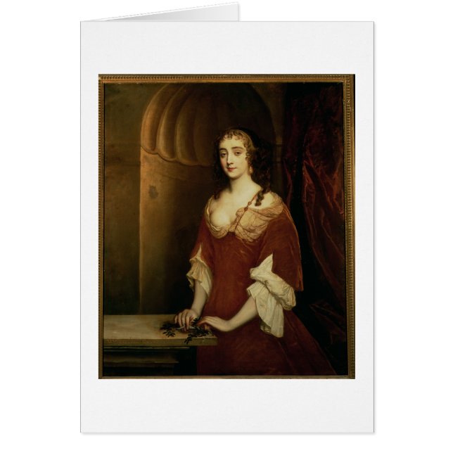 Probable portrait of Nell Gwynne (1650-87), mistre (Front)