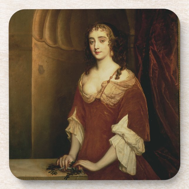 Probable portrait of Nell Gwynne (1650-87), mistre Coaster (Front)