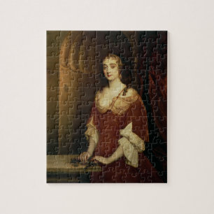 Probable portrait of Nell Gwynne (1650-87), mistre Jigsaw Puzzle