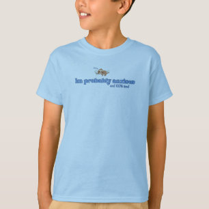 Probably Anxious Funny Sloth  T-Shirt