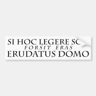 Probably Homeschooled Bumper Sticker