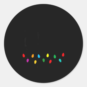 Probably Just Gonna Jingle Some Of The Way Im Tire Classic Round Sticker