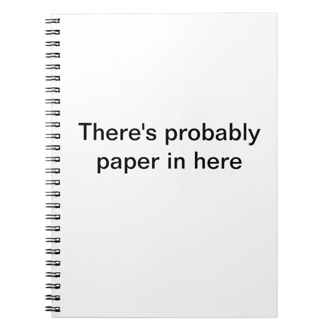 Probably Paper Notebook (Front)