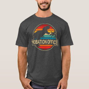 Probation Officer Dinosaur T-Shirt