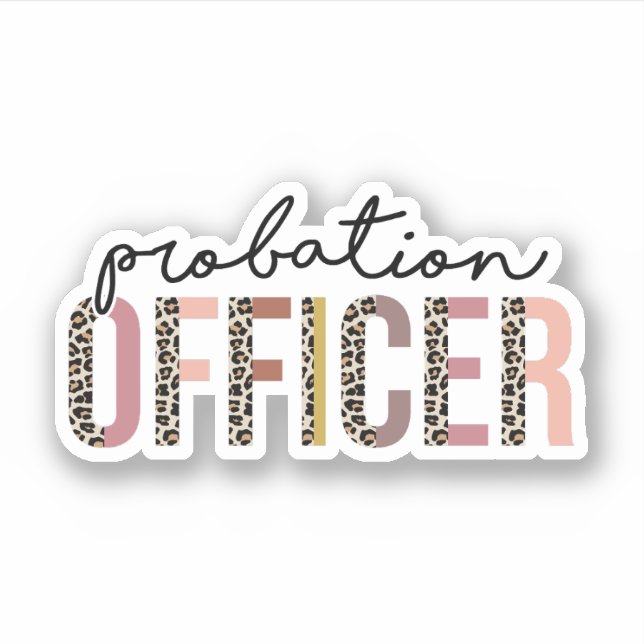 Probation Officer Gift, Funny Probation Officer (Front)