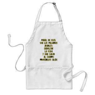 Proberbios 16:24 standard apron