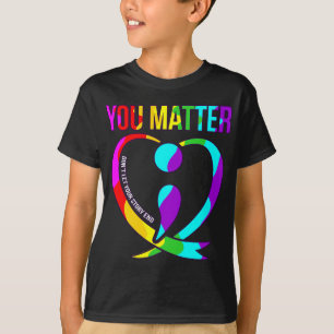Problem Happy Suicide Awareness Support Graphic 1 T-Shirt