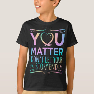 Problem Happy Suicide Awareness Support Graphic T-Shirt