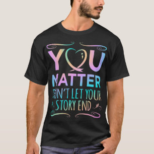 Problem Happy Suicide Awareness Support Graphic T-Shirt