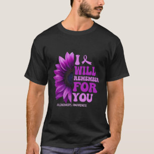 Problem Heimer Purple Heimer's Awareness 2 T-Shirt