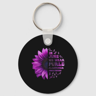 Problem Heimer Purple Heimer's Awareness 4  Key Ring