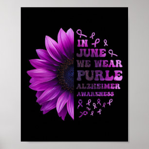 Problem Heimer Purple Heimer's Awareness 4 Poster