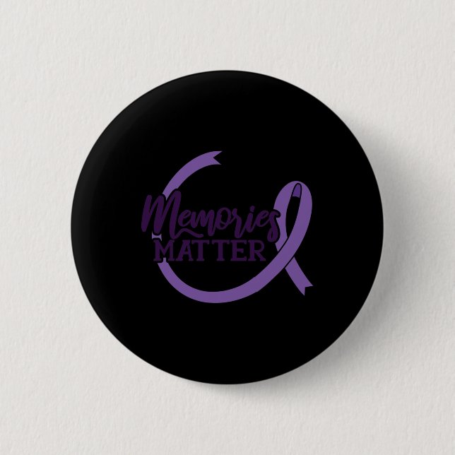 Problem - Heimer’s Awareness - National Heimer  6 Cm Round Badge (Front)