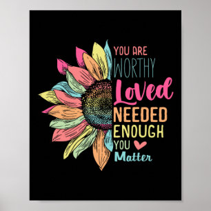 Problem Kindness Be Kind Groovy Mental Health Awar Poster