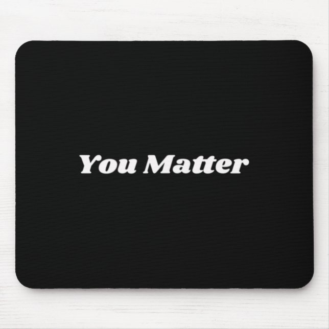 Problem Mental Health Awareness 1  Mouse Mat (Front)