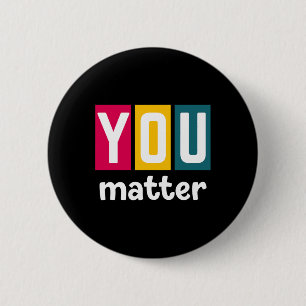 Problem Mental Health Awareness For Women 6 Cm Round Badge