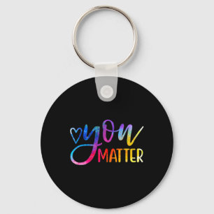 Problem - Mental Health Awareness Inspirational Gi Key Ring