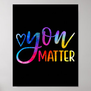 Problem - Mental Health Awareness Inspirational Gi Poster