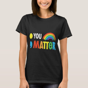 Problem Semicolon Mental Health Warrior Solidarity T-Shirt
