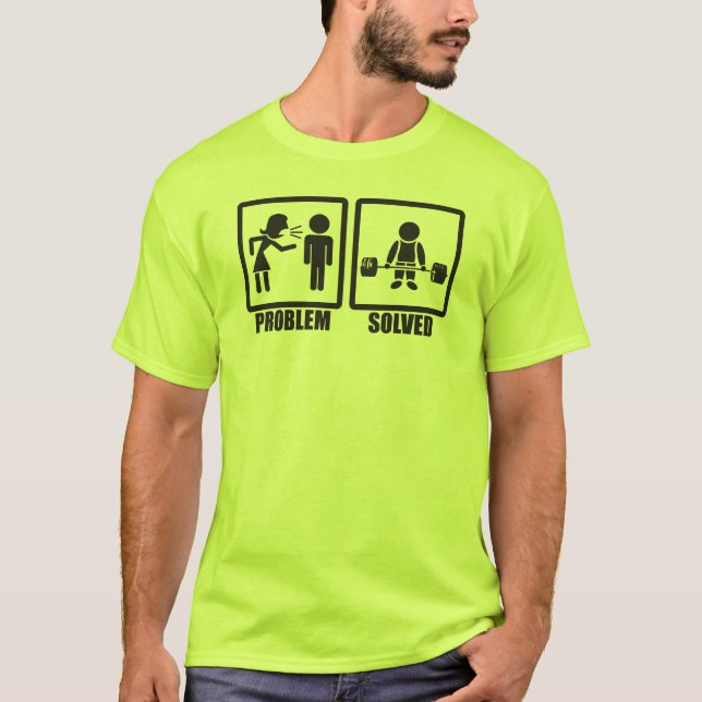 Problem Solved - Deadlift T-Shirt (Front)